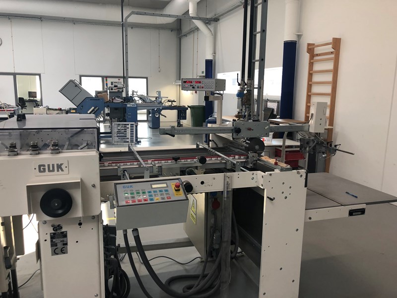 Used GUK FA74-8-F4 Pocket folding machine year 2005 | PressCity