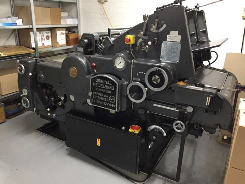 1 color Used Heidelberg KORS Offset press 52 X 72 cm PressCity