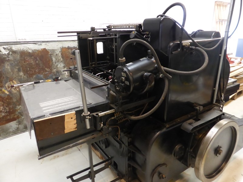 Heidelberg S Cylinder 54 x 72 for parts it is damage