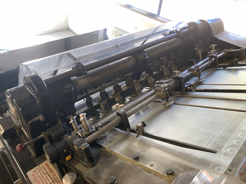 Used Heidelberg Cylinder SBG 56 X 77 Cm year 1966 | PressCity