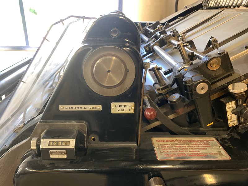 Used Heidelberg Cylinder SBG 56 X 77 Cm year 1966 PressCity