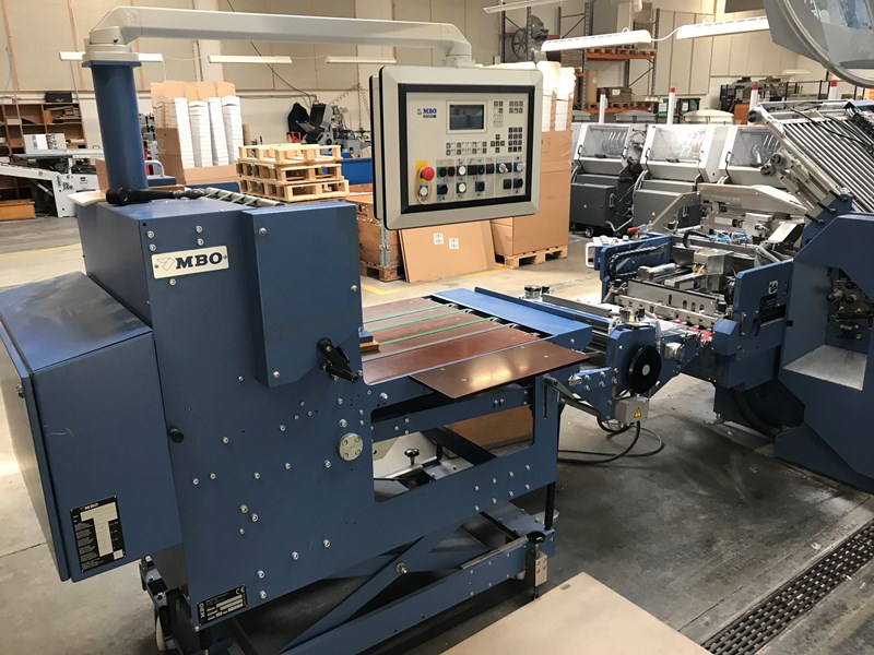 Used MBO K 800.2-6SKTL+ 32 page via Sidepocket + FP120 pallet feeder ...