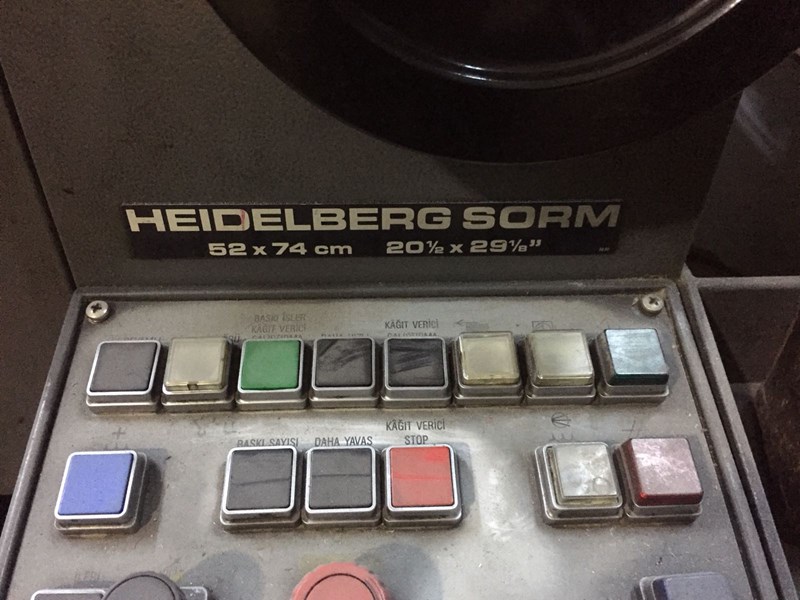 Heidelberg sorm single color