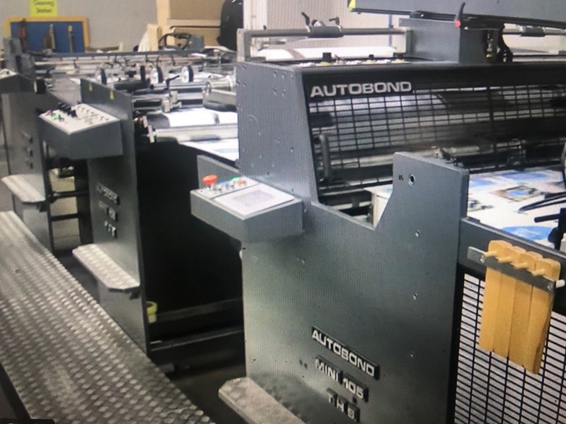 Used Autobond Mini 105 THS Thermal Laminator year 2011 | PressCity