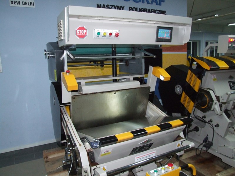 Used Hot foil stamping machine TYMC 800 PressCity