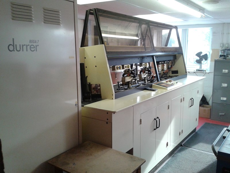 Used Durrer Rega 7 Fully Automatic Indexing Machine year 1997 | PressCity