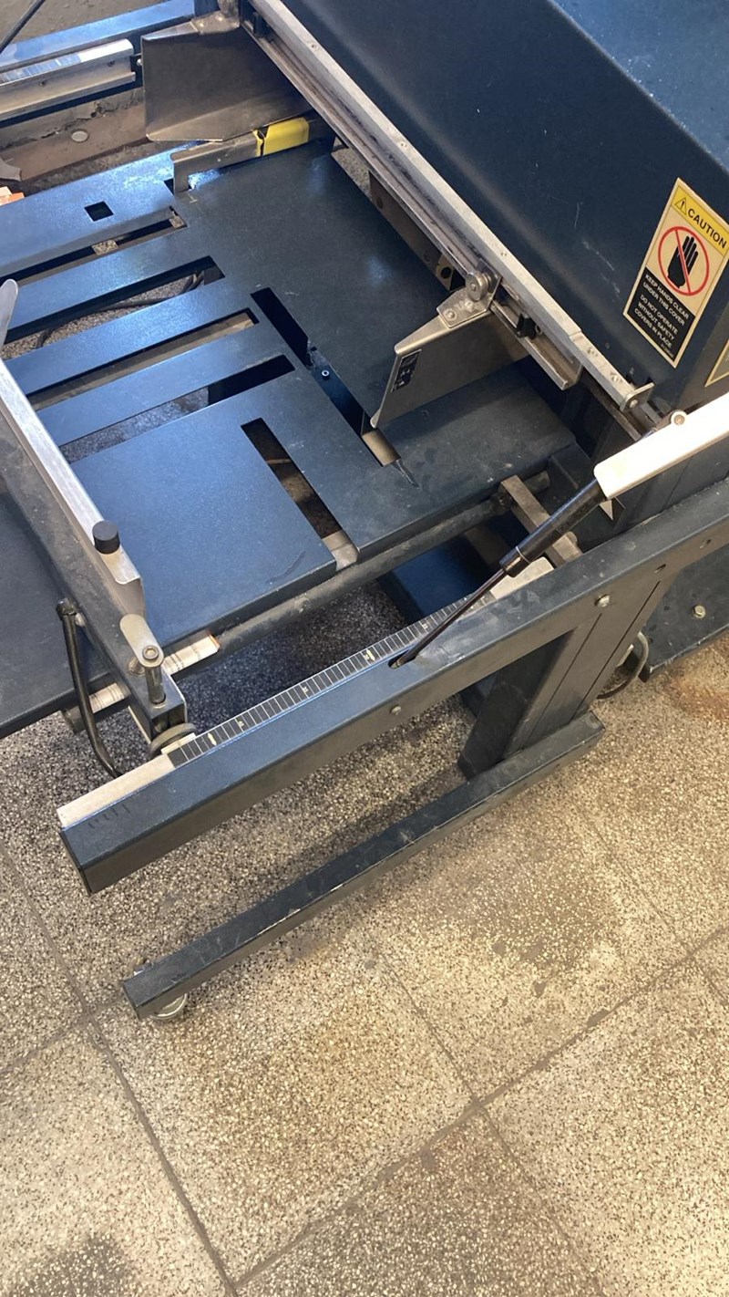Used CP Bourg BST 10d+ BDF booklet maker and trimmer year 2010 | PressCity