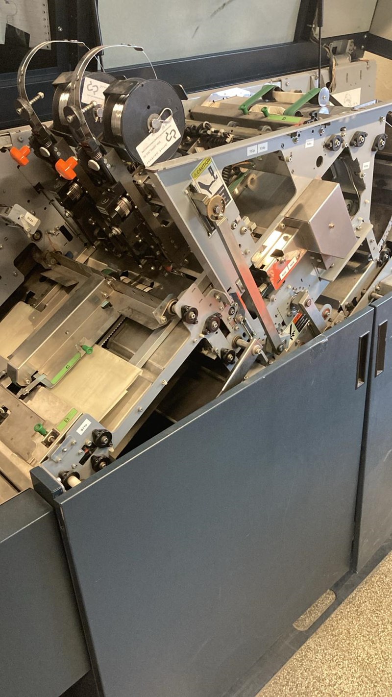Used CP Bourg BST 10d+ BDF booklet maker and trimmer year 2010 | PressCity