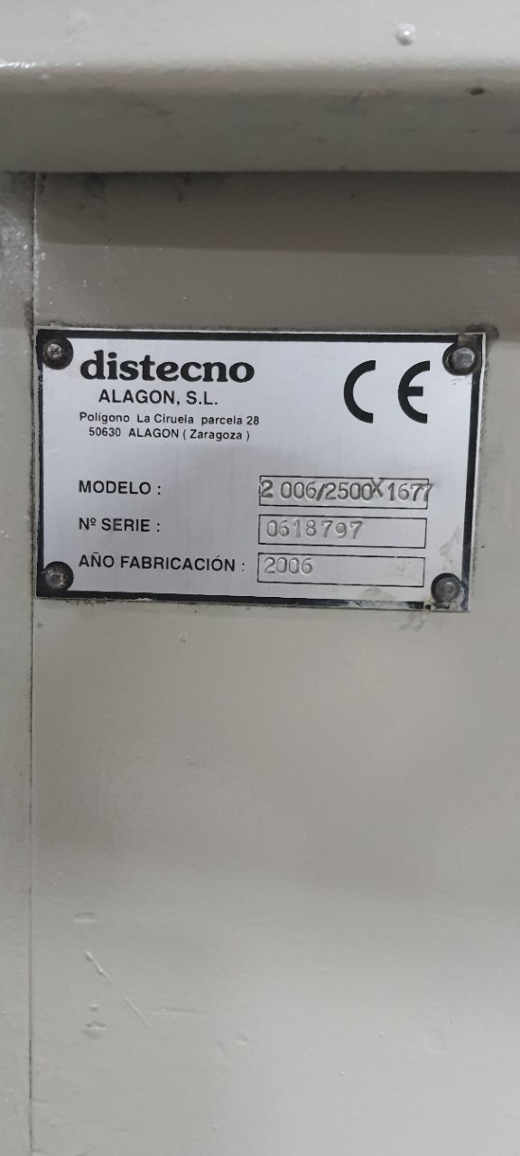 Used Casemaker Distecno 2500 x 1677 year 2006