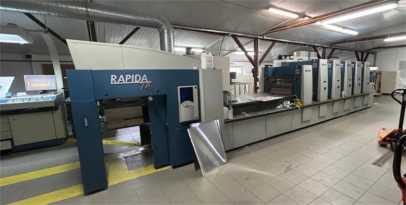5 color Used KBA Rapida 74-5+L ALV2 year 2004 | PressCity