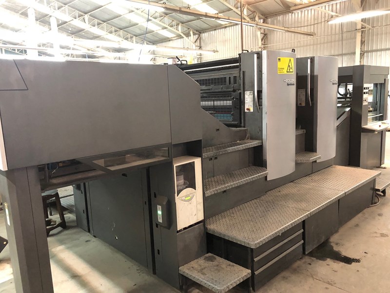2 Color Used Heidelberg Speedmaster Sm 102 2p Year 2007 Presscity