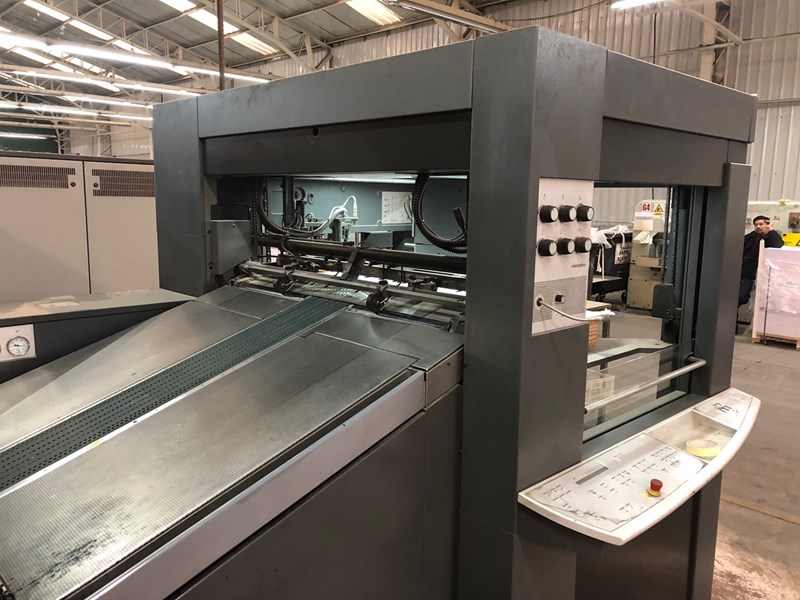 2 Color Used Heidelberg Speedmaster Sm 102 2p Year 2007 Presscity