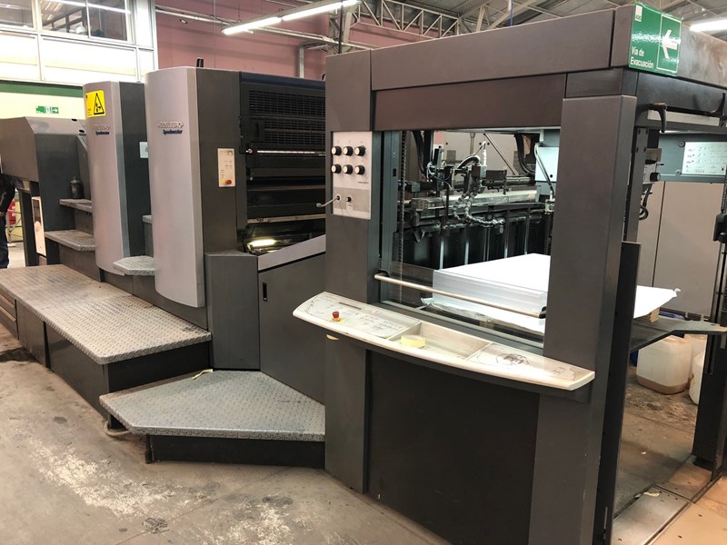 2 Color Used Heidelberg Speedmaster Sm 102 2p Year 2007 Presscity