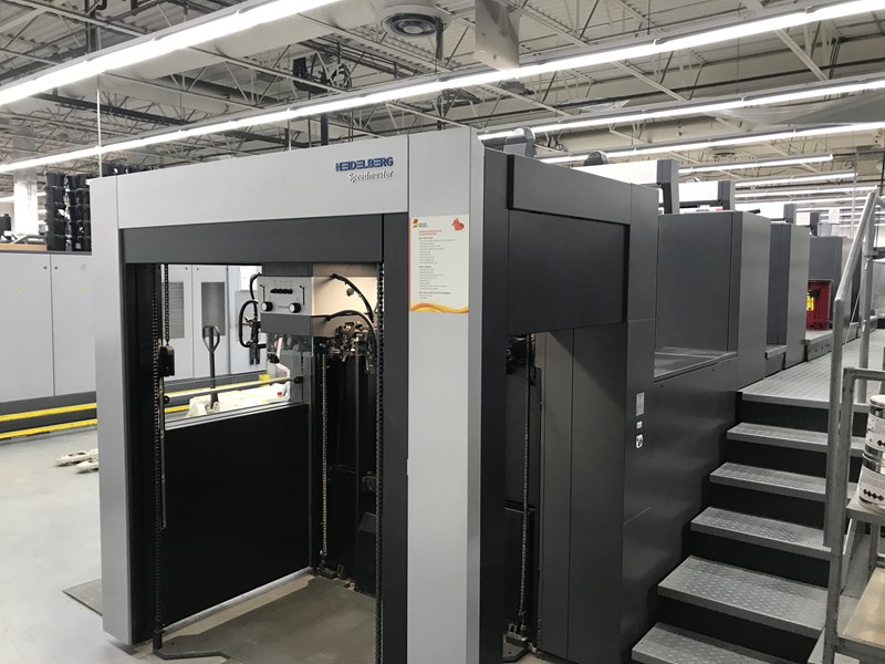 4 color Used Lower price! 2017 Heidelberg SM XL 106 4P 4/0 or 2/2 11M