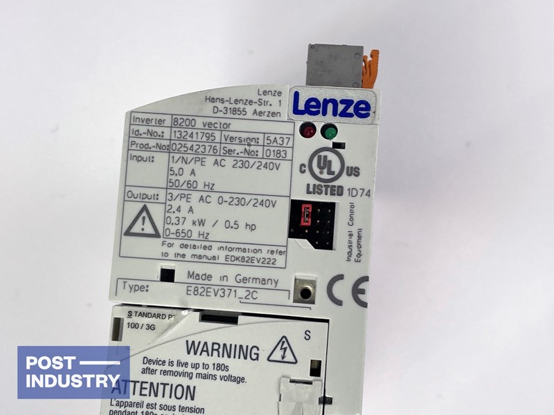 Variateur De Fréquence Lenze E82EV371K2C - Servo Onduleur, Neuf Avec Livraison Rapide