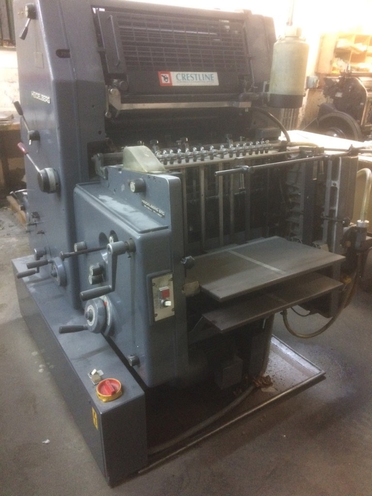 Heidelberg gto 52 single color Heidelberg gto 52 single color press – Bjerringbro-Silkeborg ...