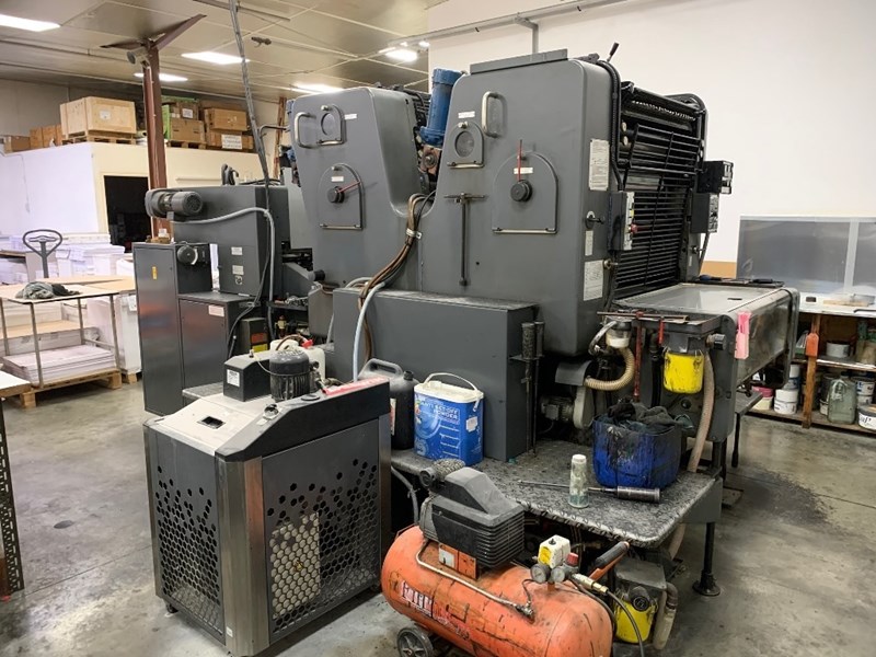 2 color Used Heidelberg SORMZ year 1985 PressCity