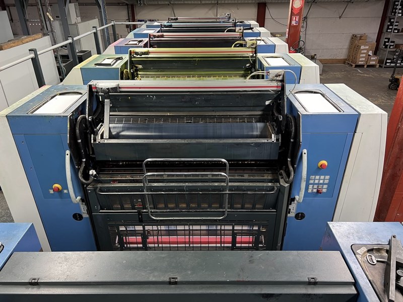 5 color Used KBA Rapida 105-5+L FAPC ALV2 CX year 2019 with UV | PressCity
