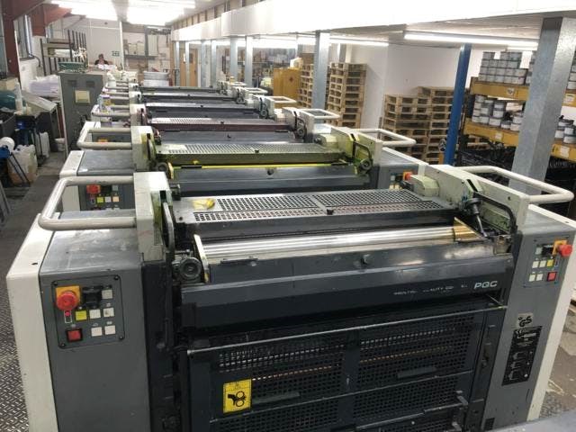 6 color Used Komori Lithrone L628+C year 2004 | PressCity