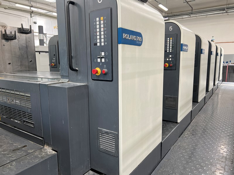 Man Roland Evolution Manroland 705-3B plus size +LV Evolution with SPC | Printing & Graphic ...