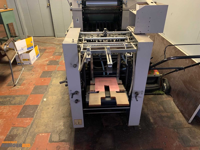 Used Ryobi 3302M 2 Color Printing Press PressCity