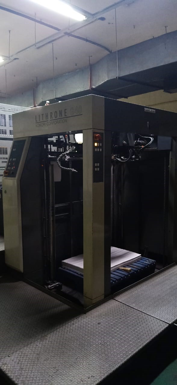 6 color Used Komori Lithrone GL -640+C+UV year 2017 | PressCity