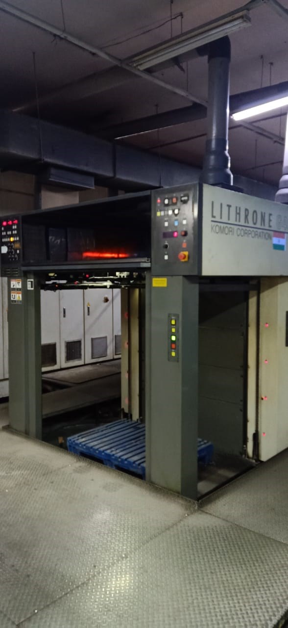 6 color Used Komori Lithrone GL -640+C+UV year 2017 | PressCity