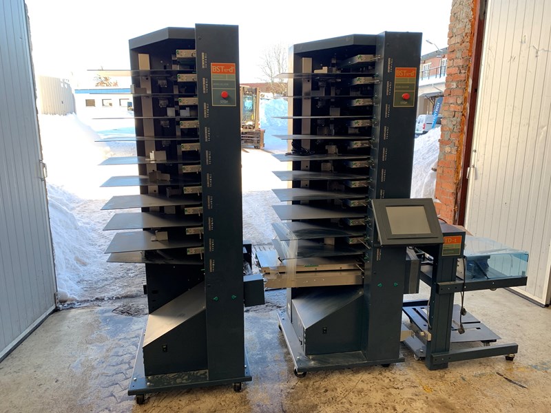 Used Bourg Suction Tower Collator system | PressCity