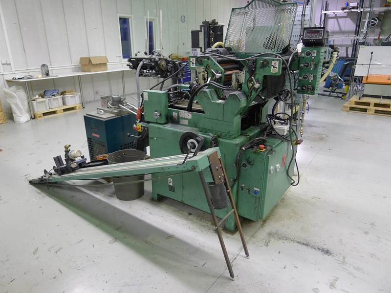 Used Halm Super Jet Press JPTWOD6D Envelope printing press year 1999