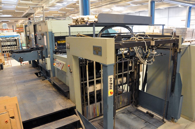 Iberica AR-80 Automatic Die Cutting Machine with Stripping Unit