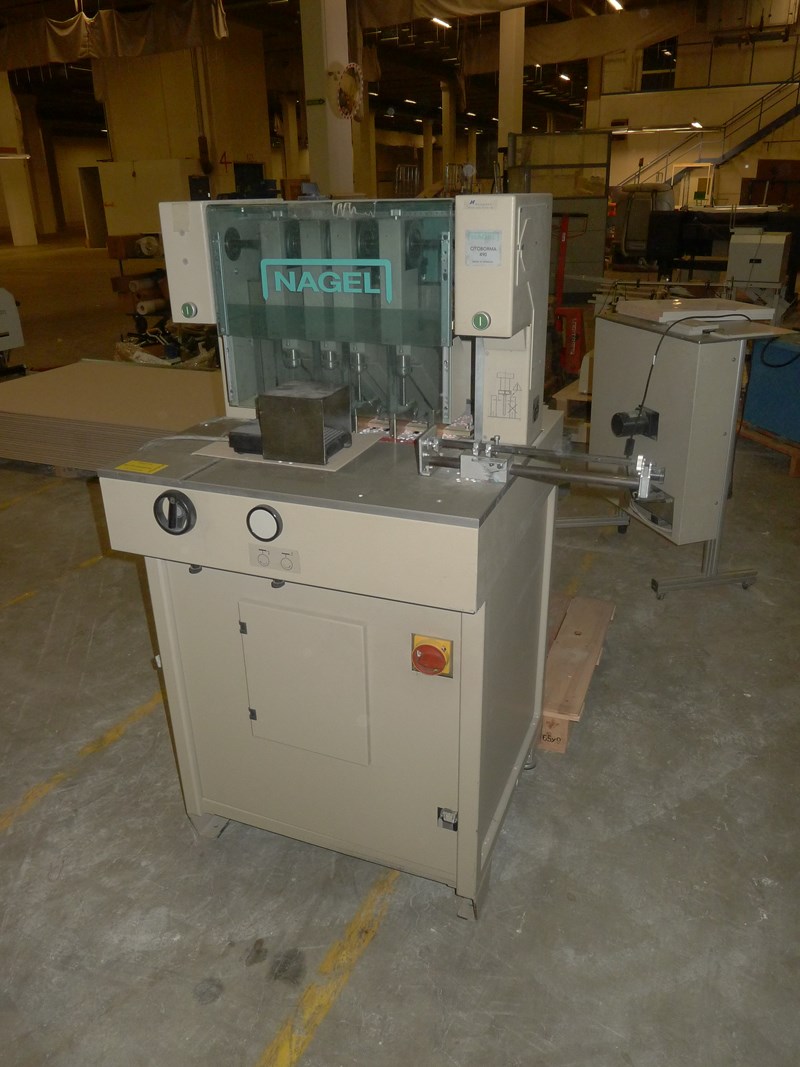 Used Nagel Citoborma 490 4spindle paper drill PressCity