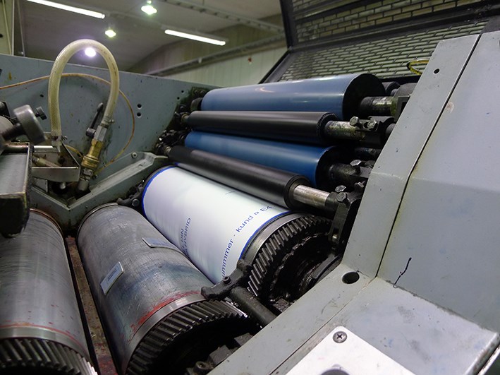 Used Winkler + Dunnebier Helios 214 envelope printing machine year 1995 PressCity