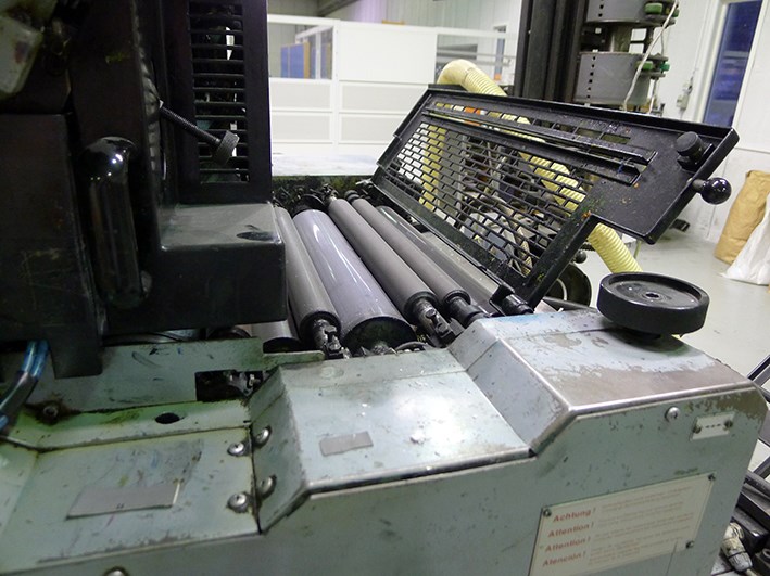 Used Winkler + Dunnebier Helios 214 envelope printing machine year 1995