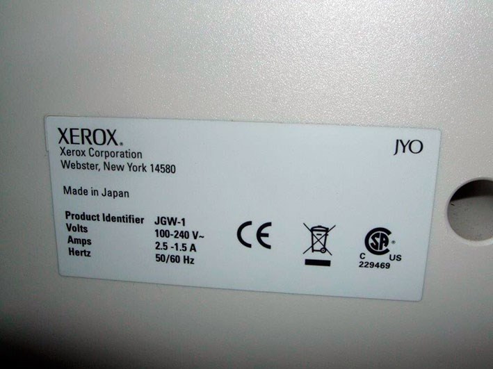 Парт номера xerox 700