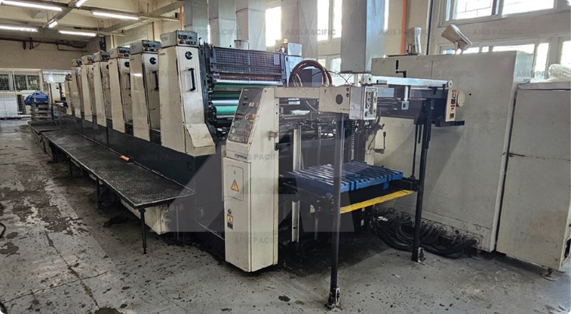 6 color Used Komori Lithrone L628-L year 1996 | PressCity