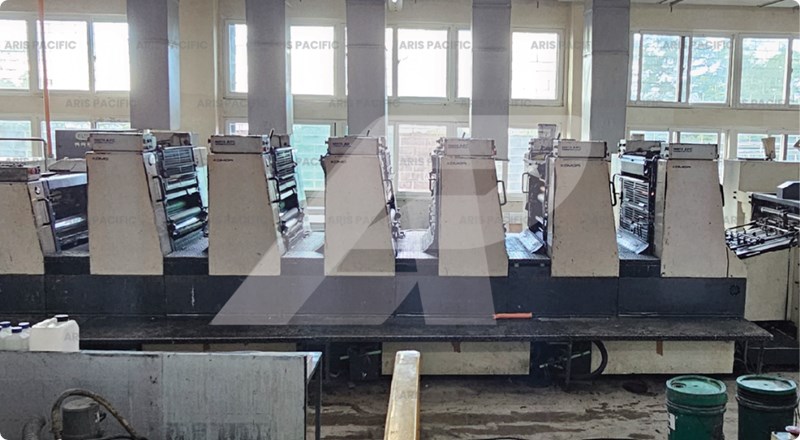 6 color Used Komori Lithrone L628-L year 1996 | PressCity