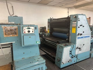 2 color Used Roland Praktika PRZ 00 2/0 1/1 E year 1995 | PressCity