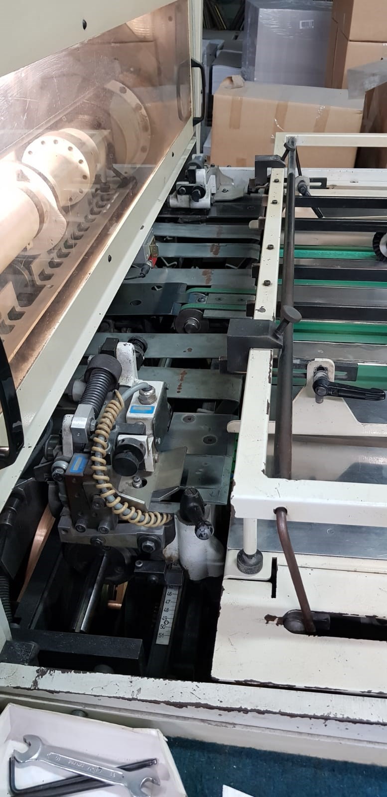 Used BOBST AUTOMATIC DIE CUTTER SP 102EII year 1997 PressCity