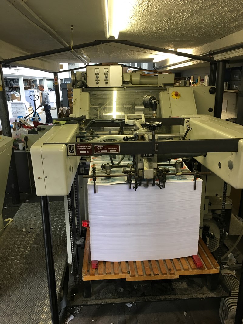 Used GEITZ 790 FOILING MACHINE year 1993 PressCity