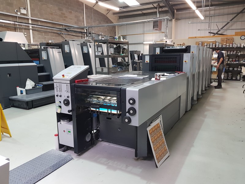 5 color Used HEIDELBERG SX 52-5+LX year 2012 | PressCity