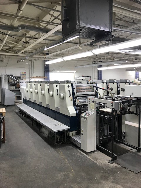 6 color Used Komori Lithrone L626 year 1990 | PressCity