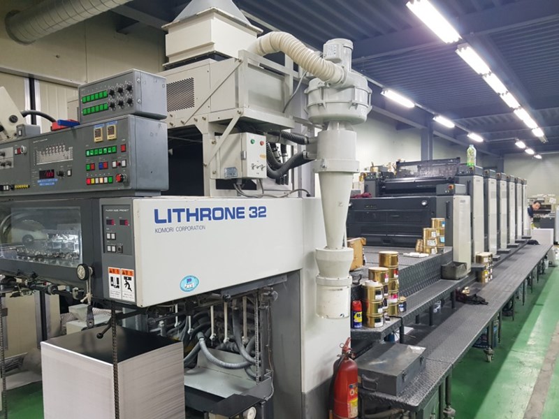6 color Used KOMORI LITHRONE L 632+C year 2001 | PressCity