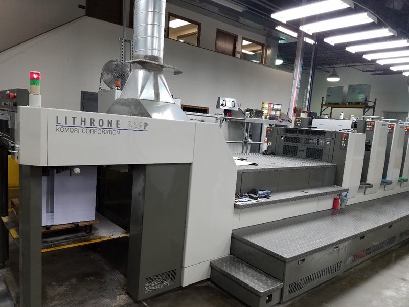 6 color Used KOMORI LITHRONE LS 629P+C (H) year 2009 | PressCity