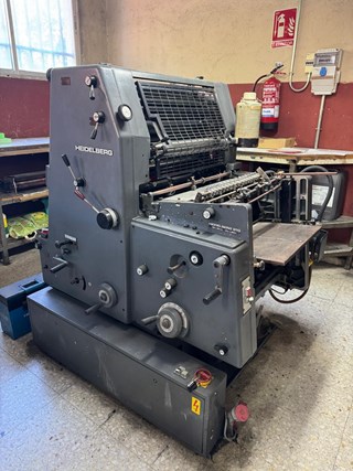 1 color Used Heidelberg GTO 46 NP year 1974 | PressCity