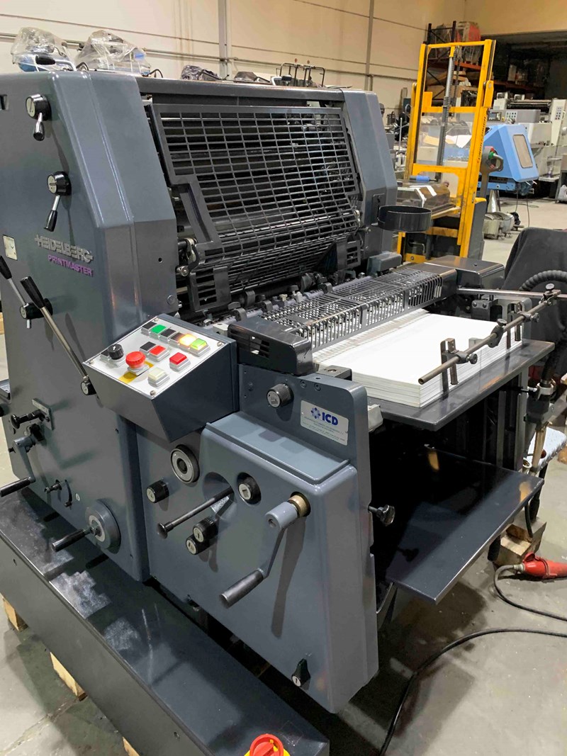 Heidelberg gto 52 single color