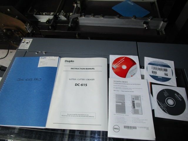 Découpeuse carte de visite DUPLO DC-615