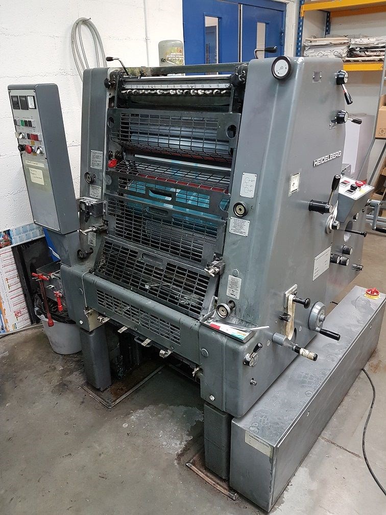 Heidelberg gto 52 single color Heidelberg gto 52 single color press – Bjerringbro-Silkeborg ...