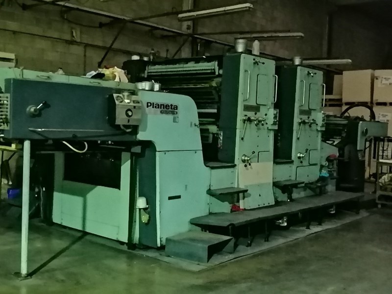 2 color Used Planeta V27-12 SW1 year 1990 | PressCity