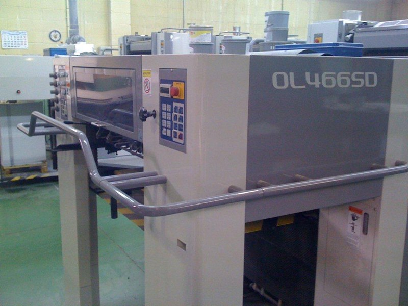 4 color Used Sakurai Oliver 466 SD- 4 color year 2008 | PressCity