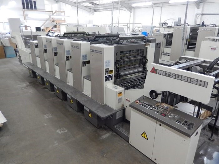 5 color Used Mitsubishi Diamond D1000 LS 5+C+ED year 2004 | PressCity